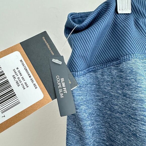 NEW The North Face Pants in heather blue track pants sky dune SPF 40+ - Picture 8 of 11